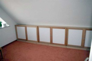 Einbauschränke für Dachschräge