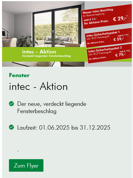 die Lösung für ein anspruchsvolles Fensterdesign